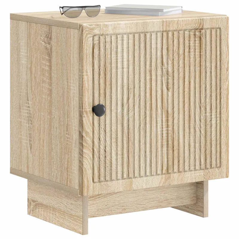 Šalia lovos spintelė 2 pcs Sonoma ąžuolas 43 x 34,5 x 50 cm