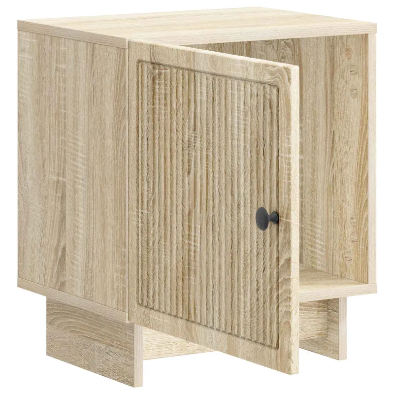 Šalia lovos spintelė 2 pcs Sonoma ąžuolas 43 x 34,5 x 50 cm