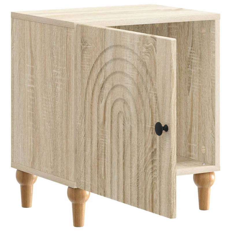 Šalia lovos spintelė 2 pcs Sonoma ąžuolas 43 x 34,5 x 50 cm