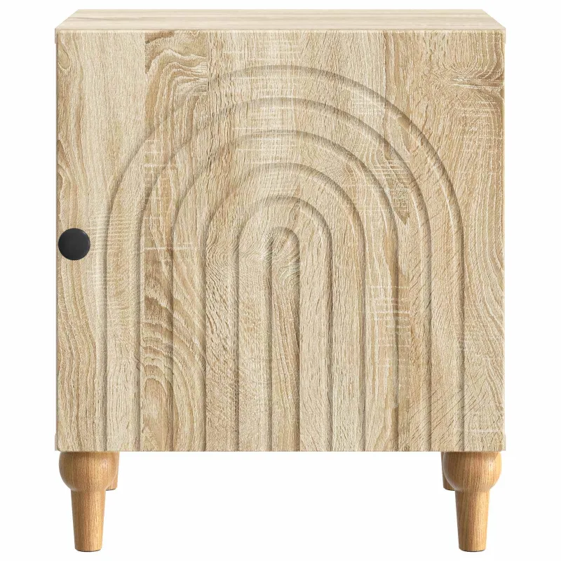 Šalia lovos spintelė 2 pcs Sonoma ąžuolas 43 x 34,5 x 50 cm