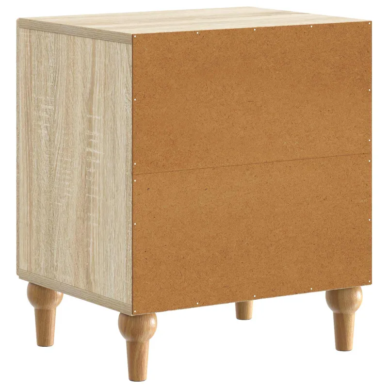 Šalia lovos spintelė 2 pcs Sonoma ąžuolas 43 x 34,5 x 50 cm