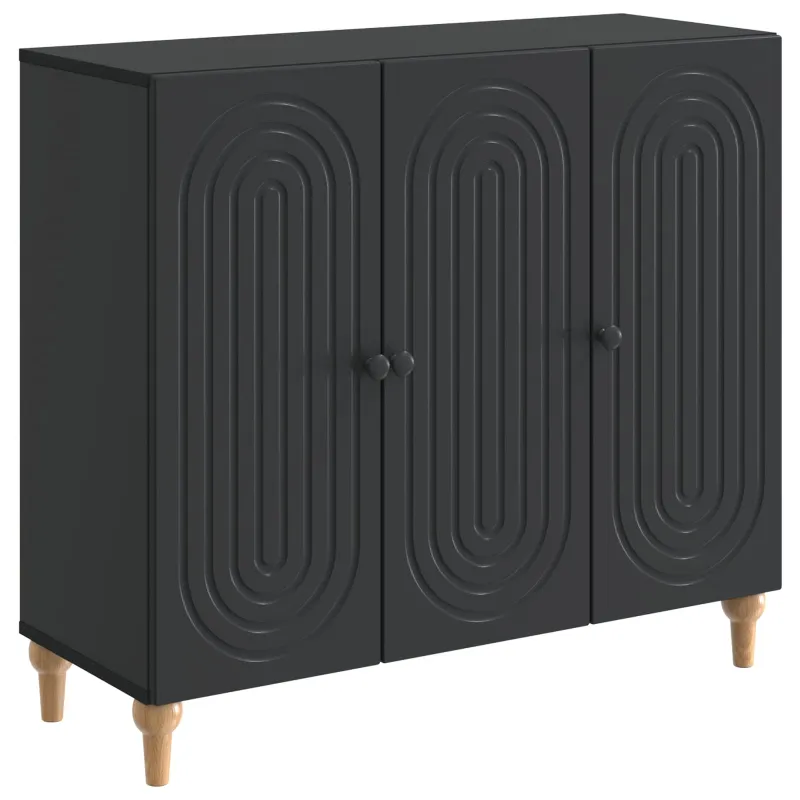 Kabalas Juoda 89 x 34,5 x 80 cm Apdirbta mediena