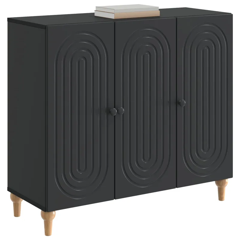Kabalas Juoda 89 x 34,5 x 80 cm Apdirbta mediena