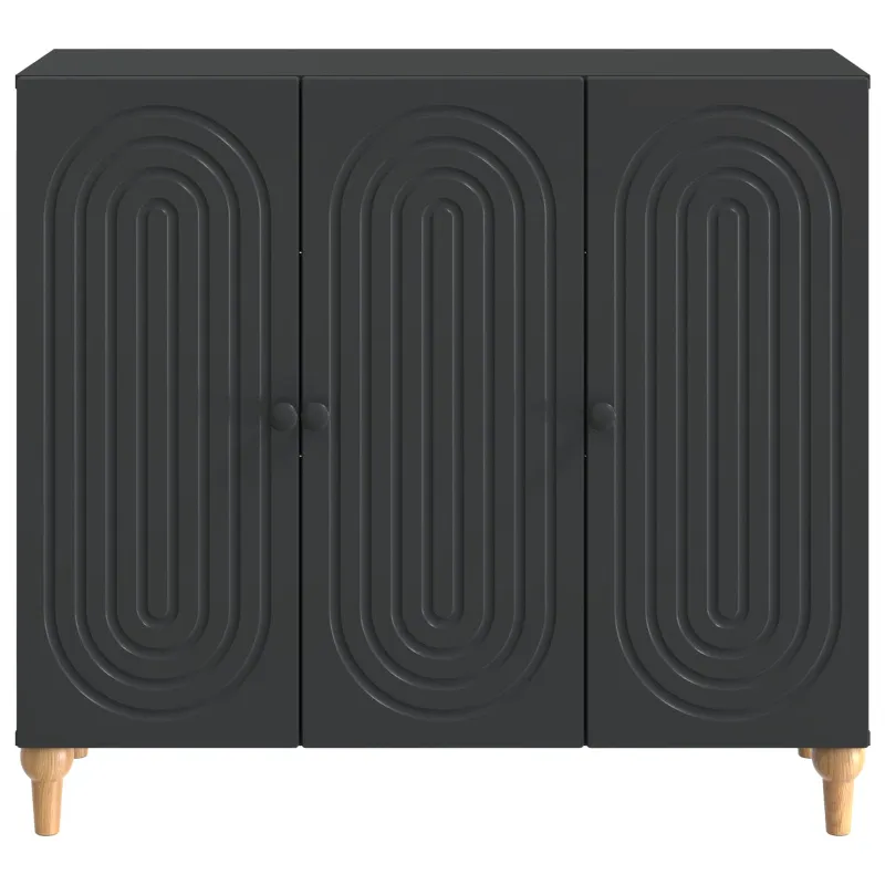 Kabalas Juoda 89 x 34,5 x 80 cm Apdirbta mediena