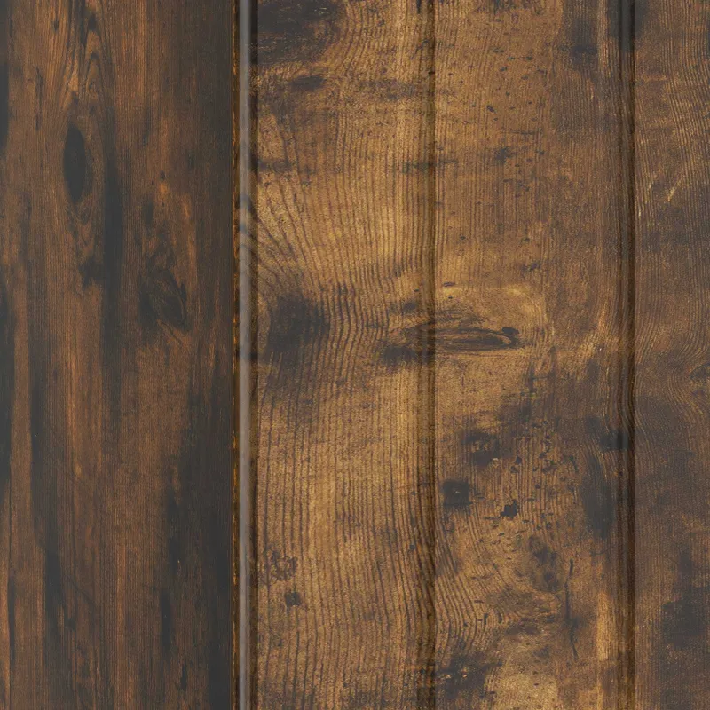 Šalia lovos spintelė 2 pcs Dūminio ąžuolo 43 x 34,5 x 52 cm