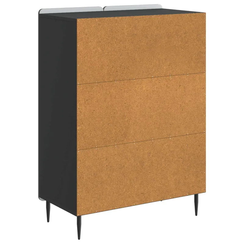 Kabalas Juoda 66 x 34,5 x 92 cm Apdirbta mediena