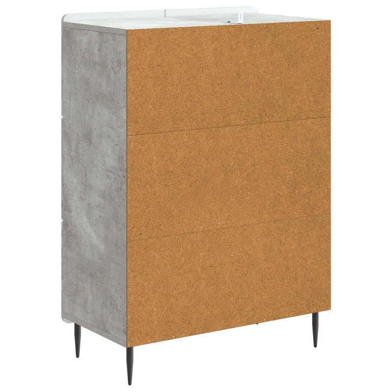 Kabalas Betono pilka 66 x 34,5 x 91,5 cm Apdirbta mediena