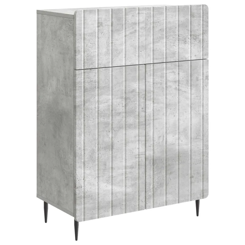 Kabalas Betono pilka 66 x 34,5 x 92 cm Apdirbta mediena