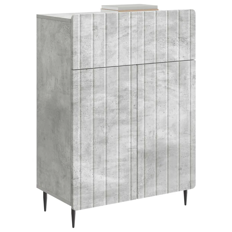 Kabalas Betono pilka 66 x 34,5 x 92 cm Apdirbta mediena