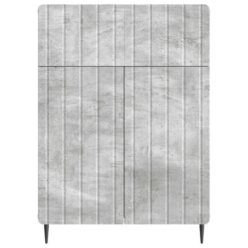 Kabalas Betono pilka 66 x 34,5 x 92 cm Apdirbta mediena