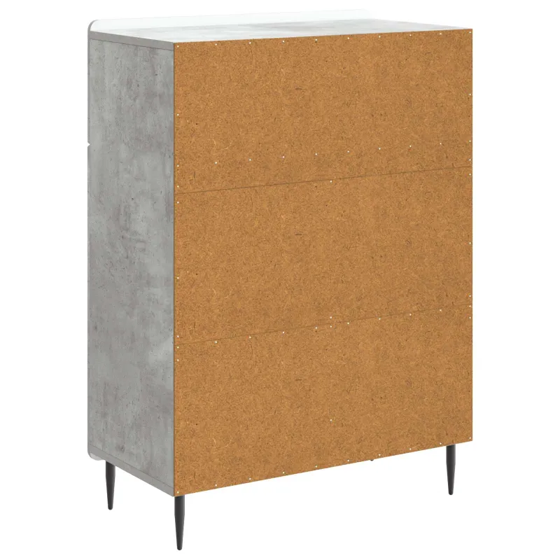 Kabalas Betono pilka 66 x 34,5 x 92 cm Apdirbta mediena