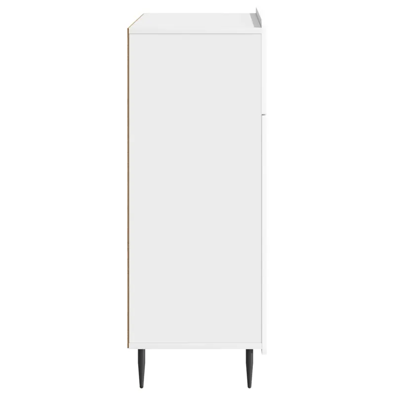 Kabalas Itin blizgi balta 66 x 34,5 x 92 cm Apdirbta mediena