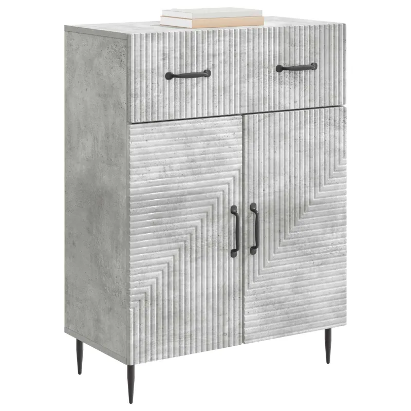 Kabalas Betono pilka 66 x 34,5 x 89,5 cm Apdirbta mediena
