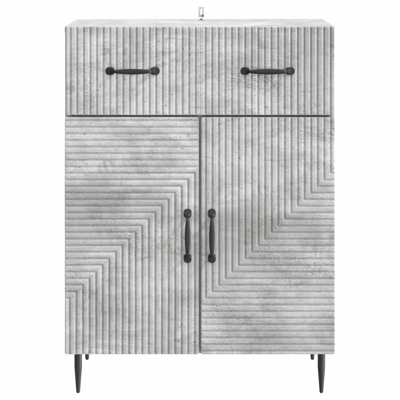 Kabalas Betono pilka 66 x 34,5 x 89,5 cm Apdirbta mediena