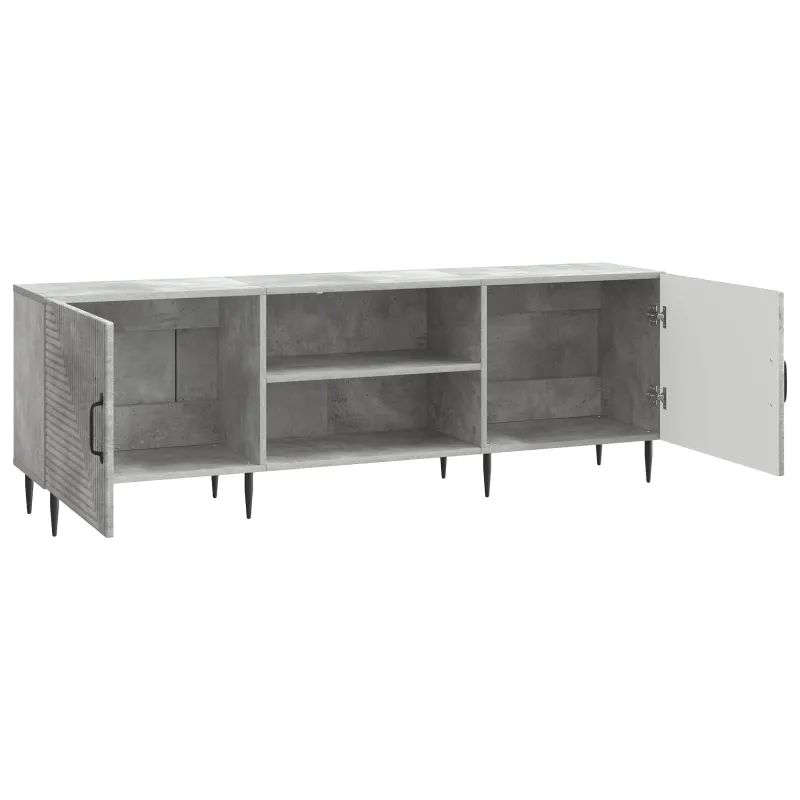 Televizoriaus spintelė Betono pilka 150 x 31 x 50 cm