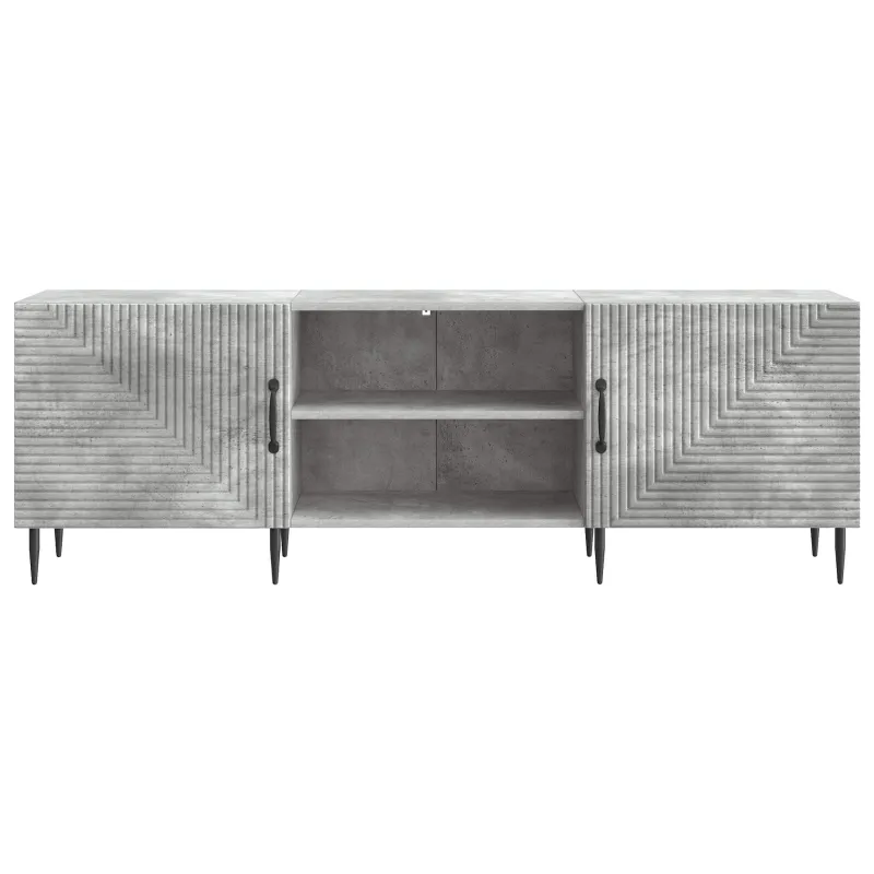 Televizoriaus spintelė Betono pilka 150 x 31 x 50 cm