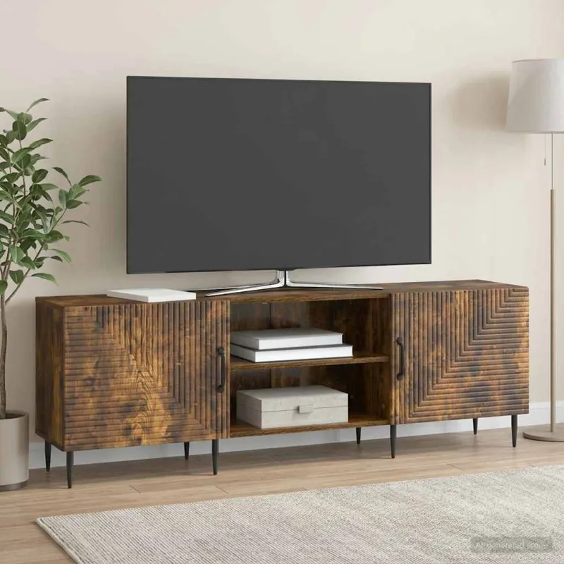 Televizoriaus spintelė Dūminio ąžuolo 150 x 31 x 50 cm