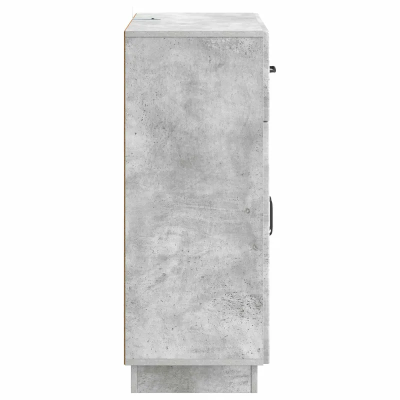 Kabalas Betono pilka 66 x 34,5 x 87 cm Apdirbta mediena