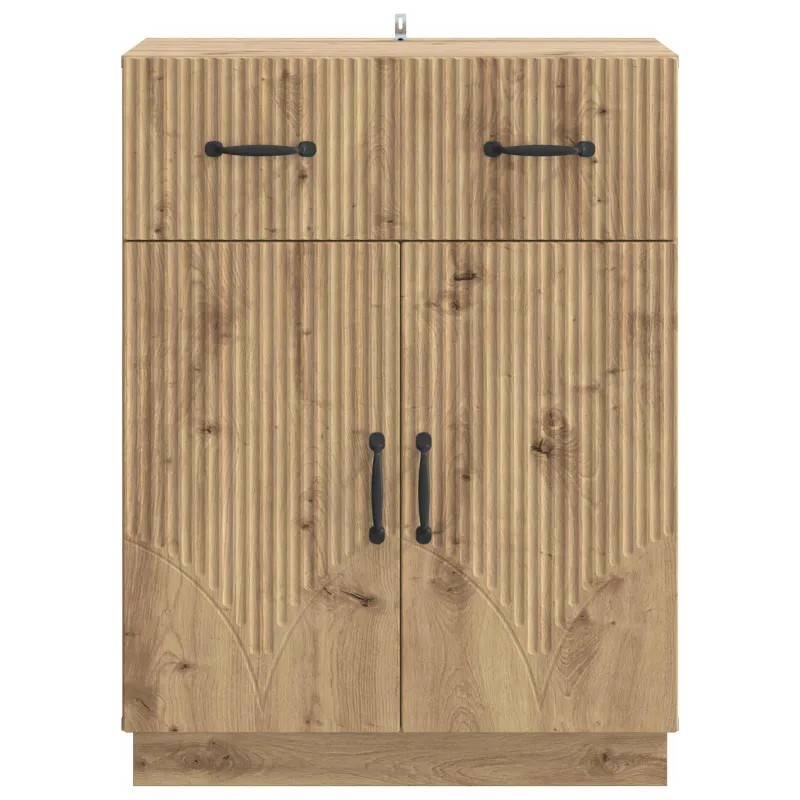 Kabalas Artisano ąžuolo 66 x 34,5 x 87 cm Apdirbta mediena