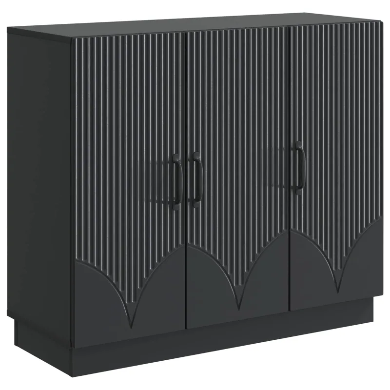 Kabalas Juoda 89 x 34,5 x 77 cm Apdirbta mediena