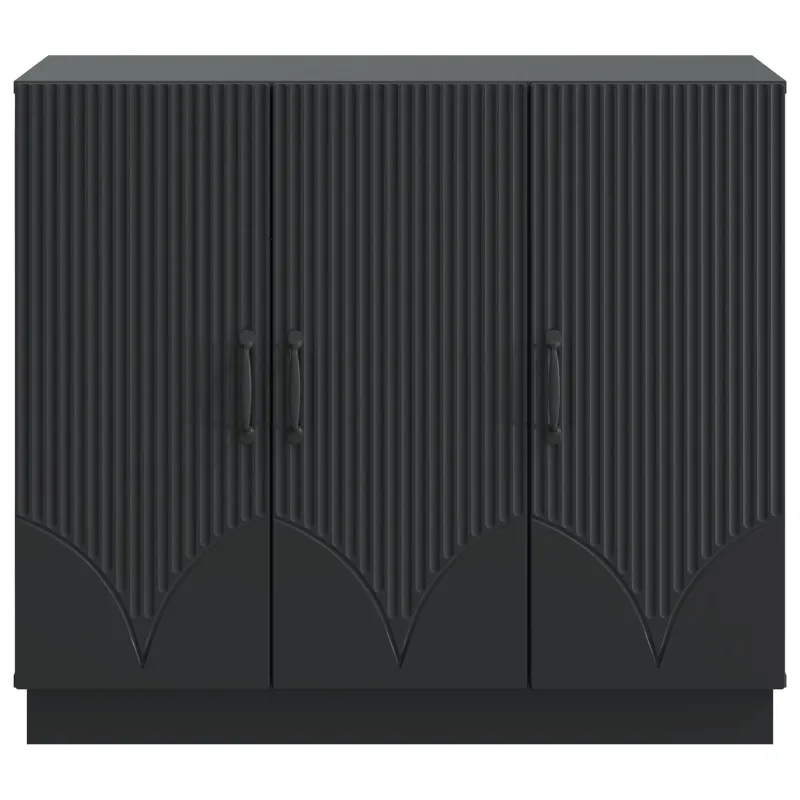 Kabalas Juoda 89 x 34,5 x 77 cm Apdirbta mediena