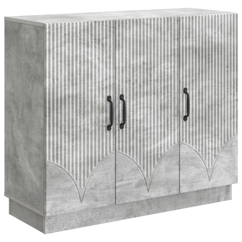 Kabalas Betono pilka 89 x 34,5 x 77 cm Apdirbta mediena