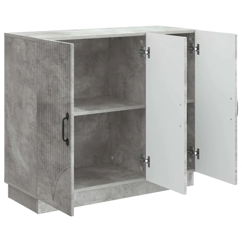 Kabalas Betono pilka 89 x 34,5 x 77 cm Apdirbta mediena