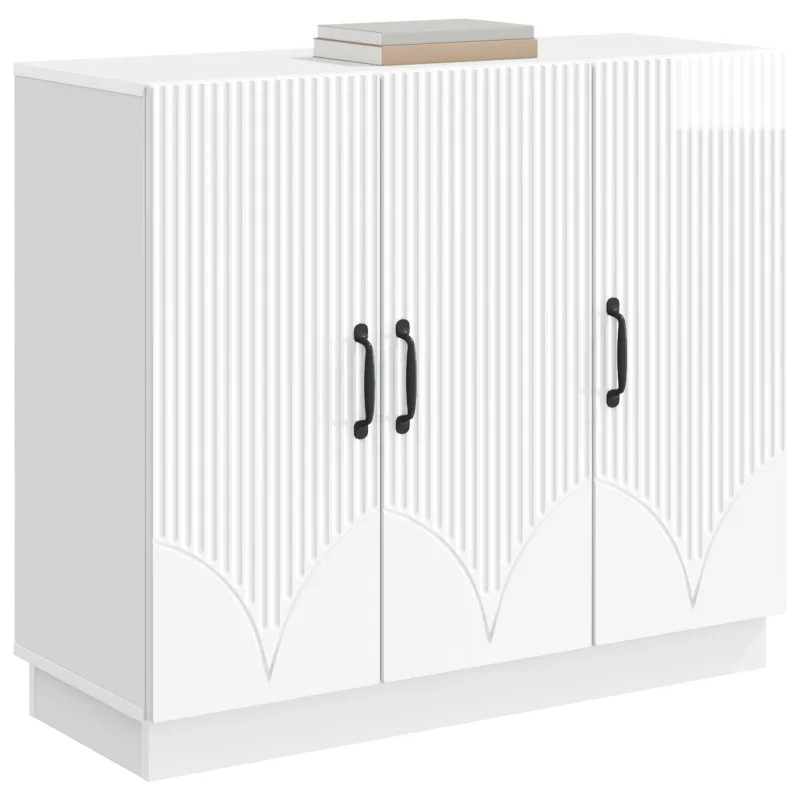 Kabalas Itin blizgi balta 89 x 34,5 x 77 cm Apdirbta mediena