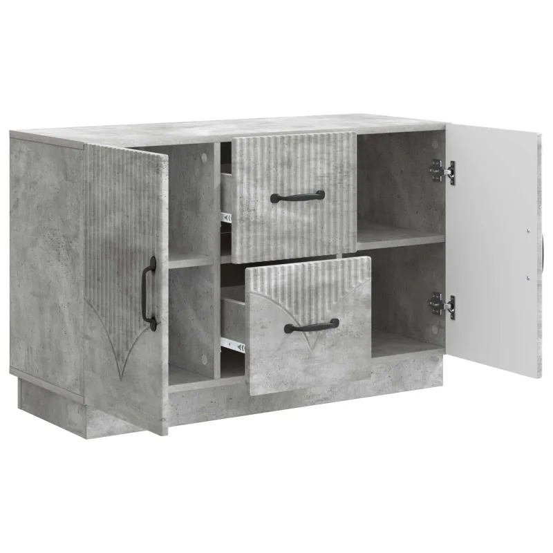 Kabalas Betono pilka 89 x 34,5 x 57 cm Apdirbta mediena