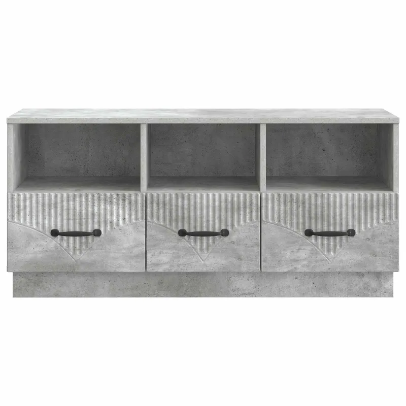 Televizoriaus spintelė Betono pilka 102 x 34,5 x 47 cm
