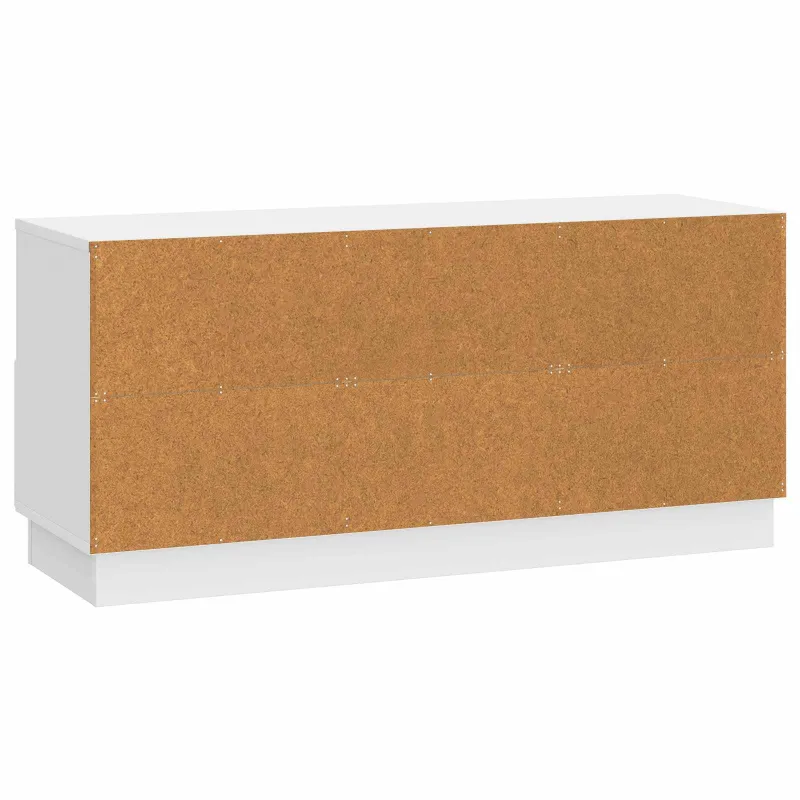 Televizoriaus spintelė Itin blizgi balta 102 x 34,5 x 47 cm