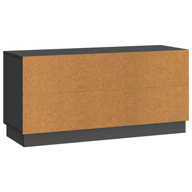 Televizoriaus spintelė Juoda 99 x 34,5 x 47 cm Apdirbta mediena