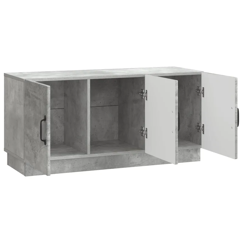 Televizoriaus spintelė Betono pilka 99 x 34,5 x 47 cm