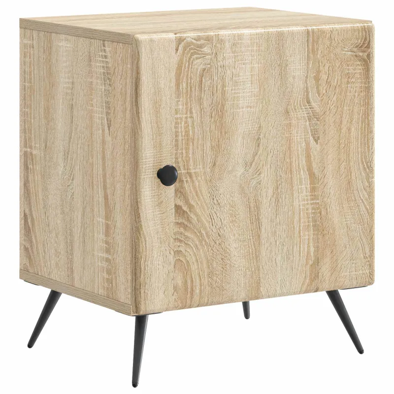 Šalia lovos spintelė 2 pcs Sonoma ąžuolas 43 x 34,5 x 50 cm