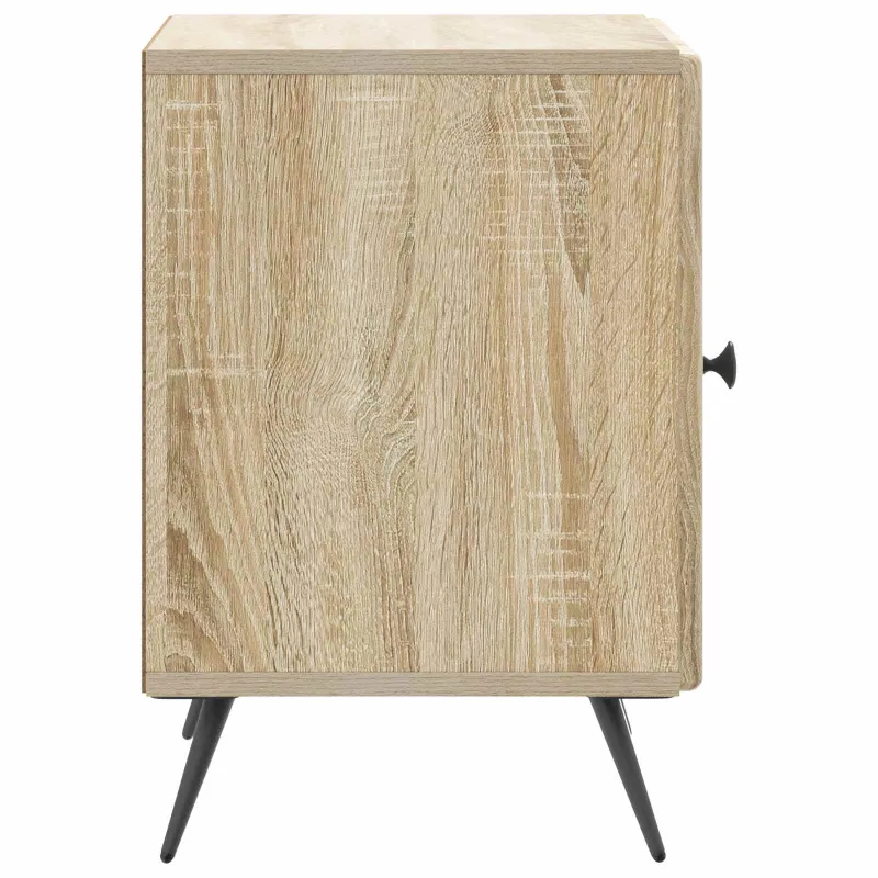 Šalia lovos spintelė 2 pcs Sonoma ąžuolas 43 x 34,5 x 50 cm