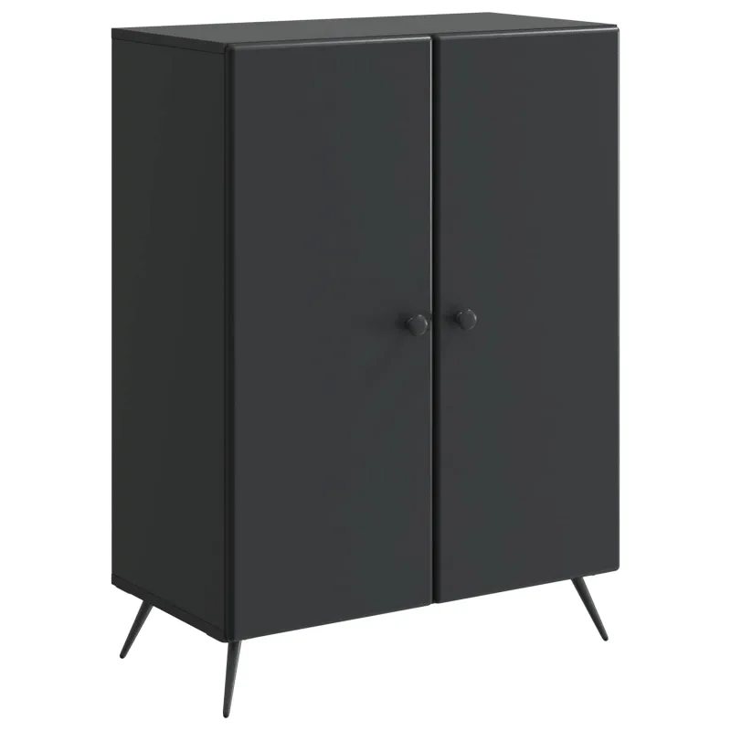 Kabalas Juoda 66 x 34,5 x 90 cm Apdirbta mediena