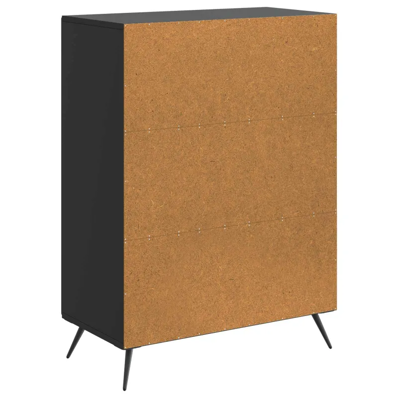 Kabalas Juoda 66 x 34,5 x 90 cm Apdirbta mediena