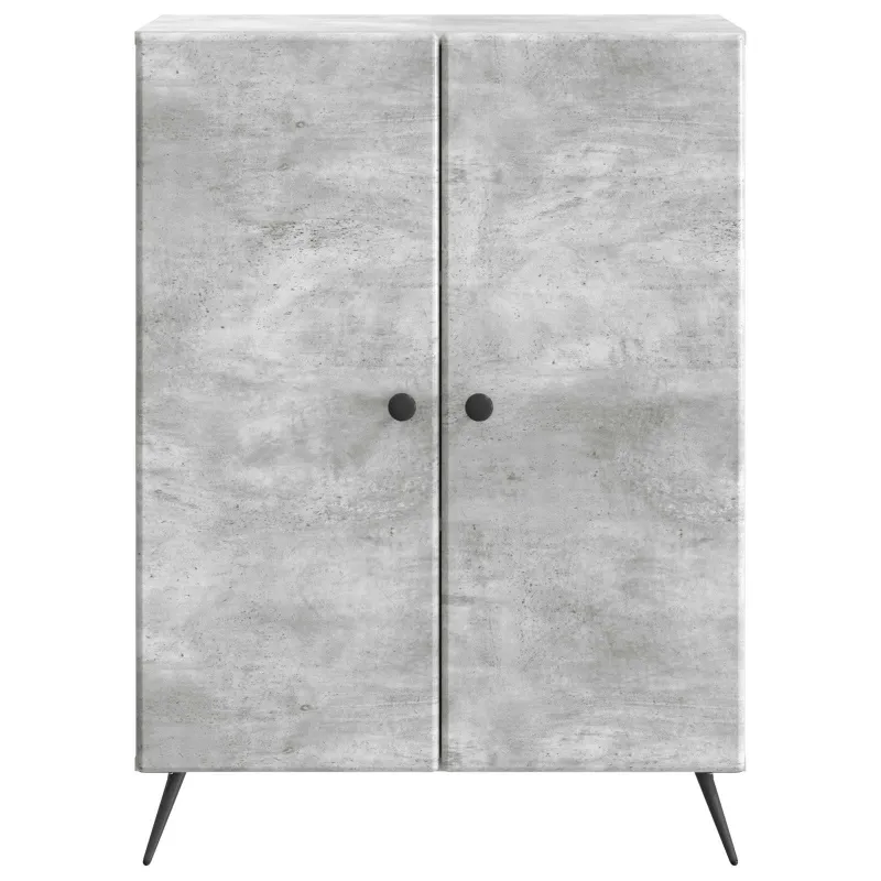 Kabalas Betono pilka 66 x 34,5 x 90 cm Apdirbta mediena