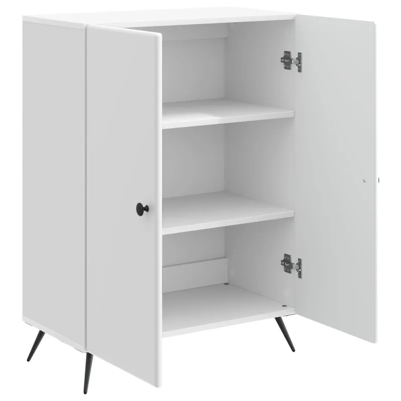 Kabalas Itin blizgi balta 66 x 34,5 x 90 cm Apdirbta mediena