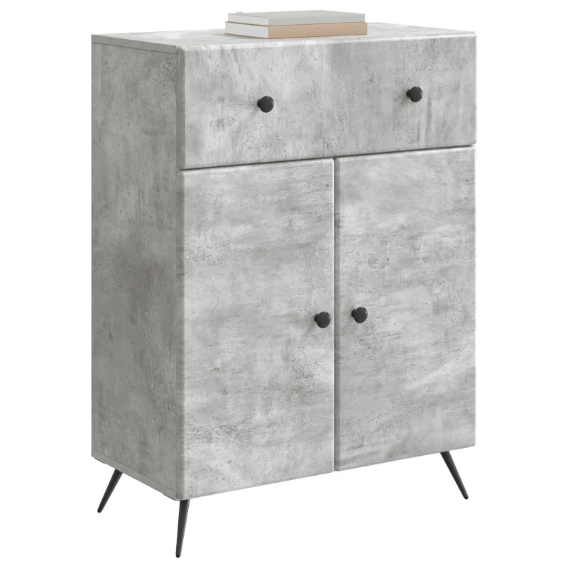 Kabalas Betono pilka 66 x 34,5 x 90 cm Apdirbta mediena