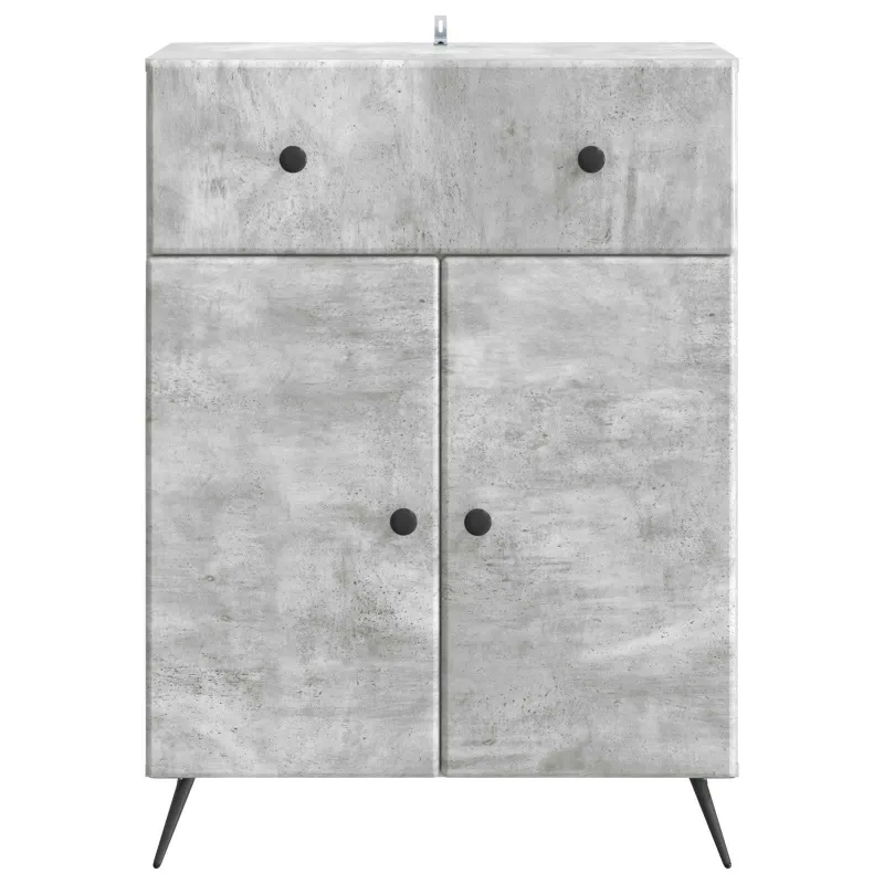 Kabalas Betono pilka 66 x 34,5 x 90 cm Apdirbta mediena