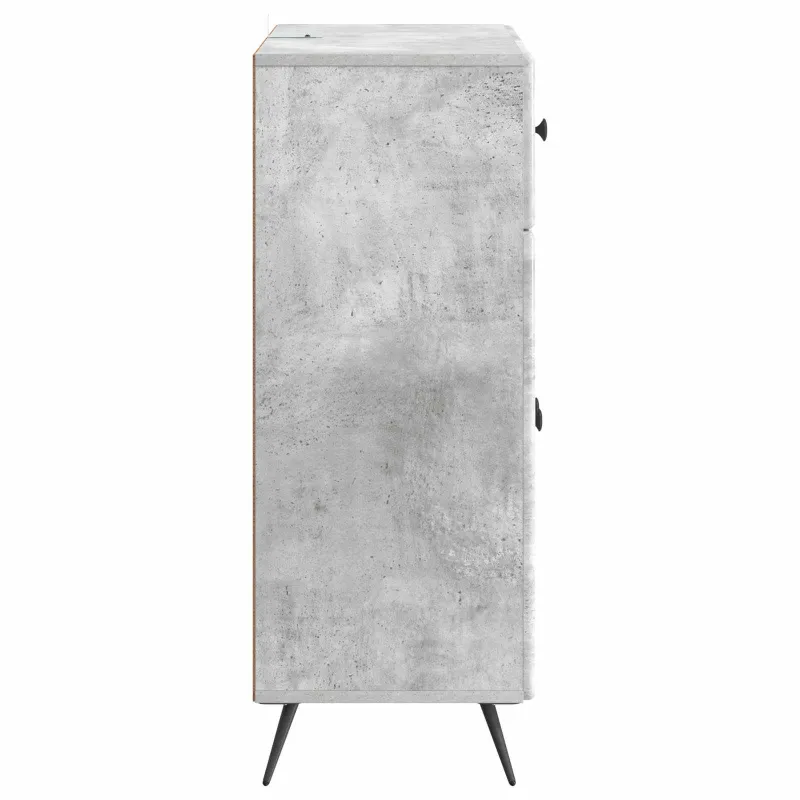 Kabalas Betono pilka 66 x 34,5 x 90 cm Apdirbta mediena