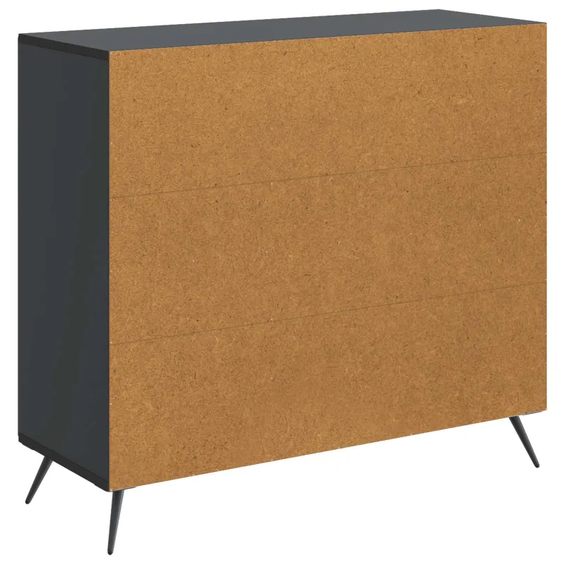 Kabalas Juoda 89 x 34,5 x 80 cm Apdirbta mediena