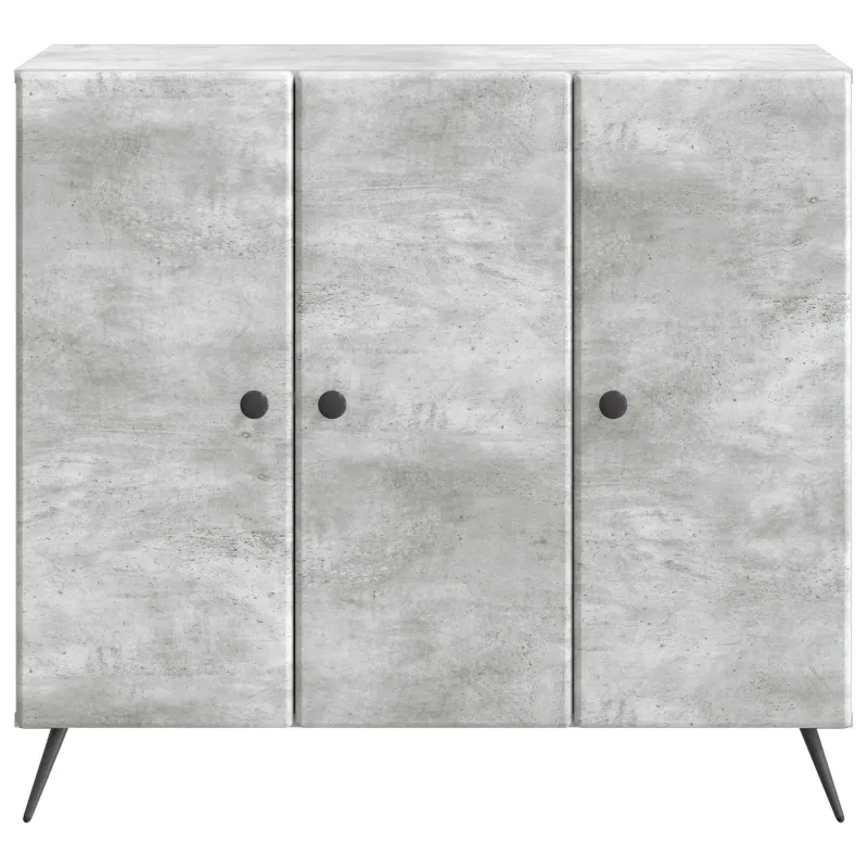 Kabalas Betono pilka 89 x 34,5 x 80 cm Apdirbta mediena