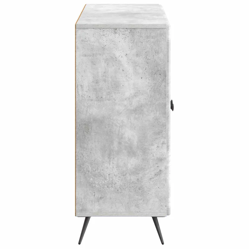 Kabalas Betono pilka 89 x 34,5 x 80 cm Apdirbta mediena