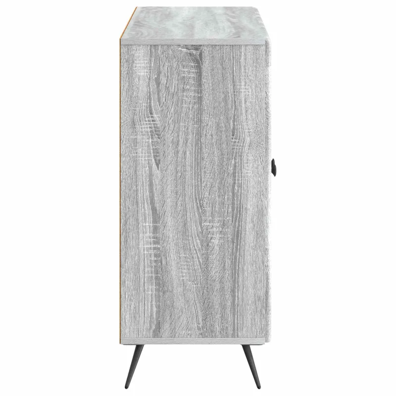 Kabalas Pilka sonoma ąžuolo 89 x 34,5 x 80 cm Apdirbta mediena