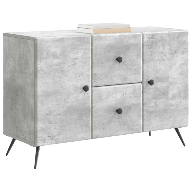 Kabalas Betono pilka 89 x 34,5 x 60 cm Apdirbta mediena
