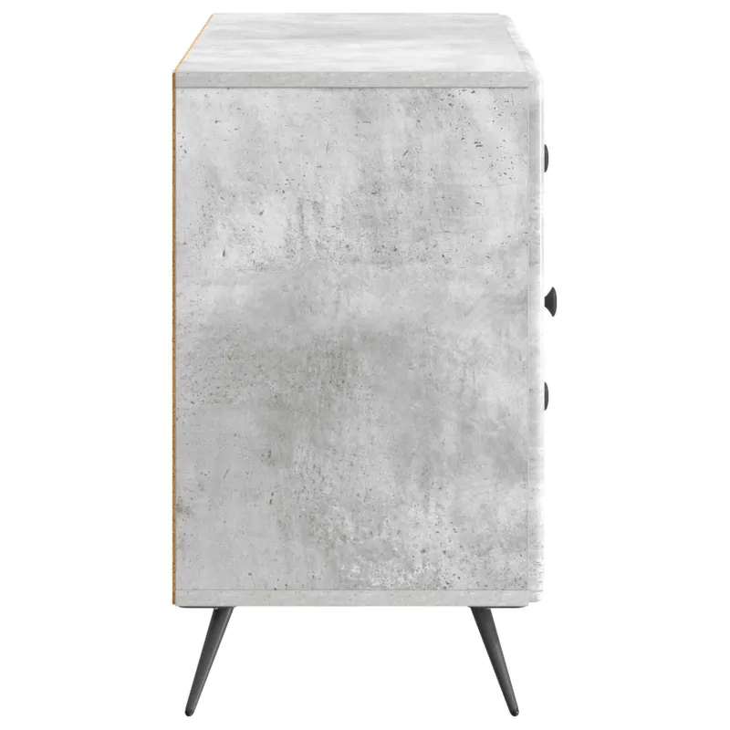 Kabalas Betono pilka 89 x 34,5 x 60 cm Apdirbta mediena