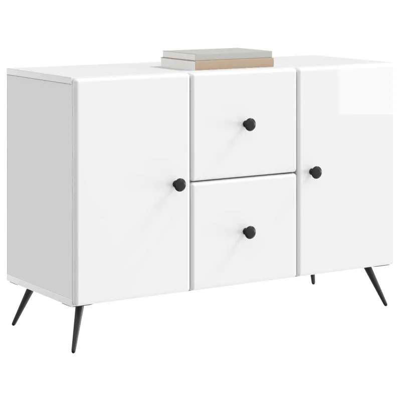 Kabalas Itin blizgi balta 89 x 34,5 x 60 cm Apdirbta mediena