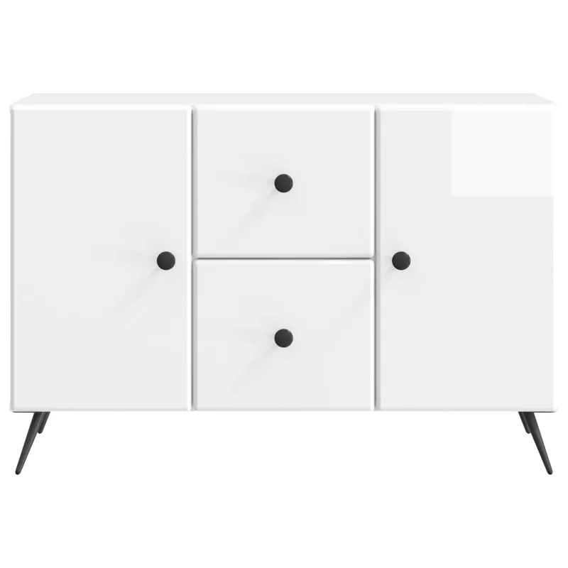 Kabalas Itin blizgi balta 89 x 34,5 x 60 cm Apdirbta mediena